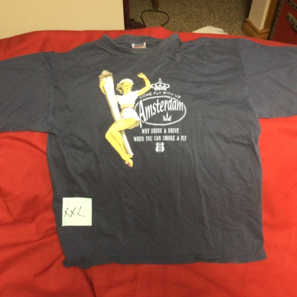 Comedy 420 Amsterdam tshirt - Picture 2 of 2